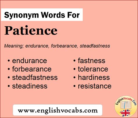 patience englisch|patience word origin.